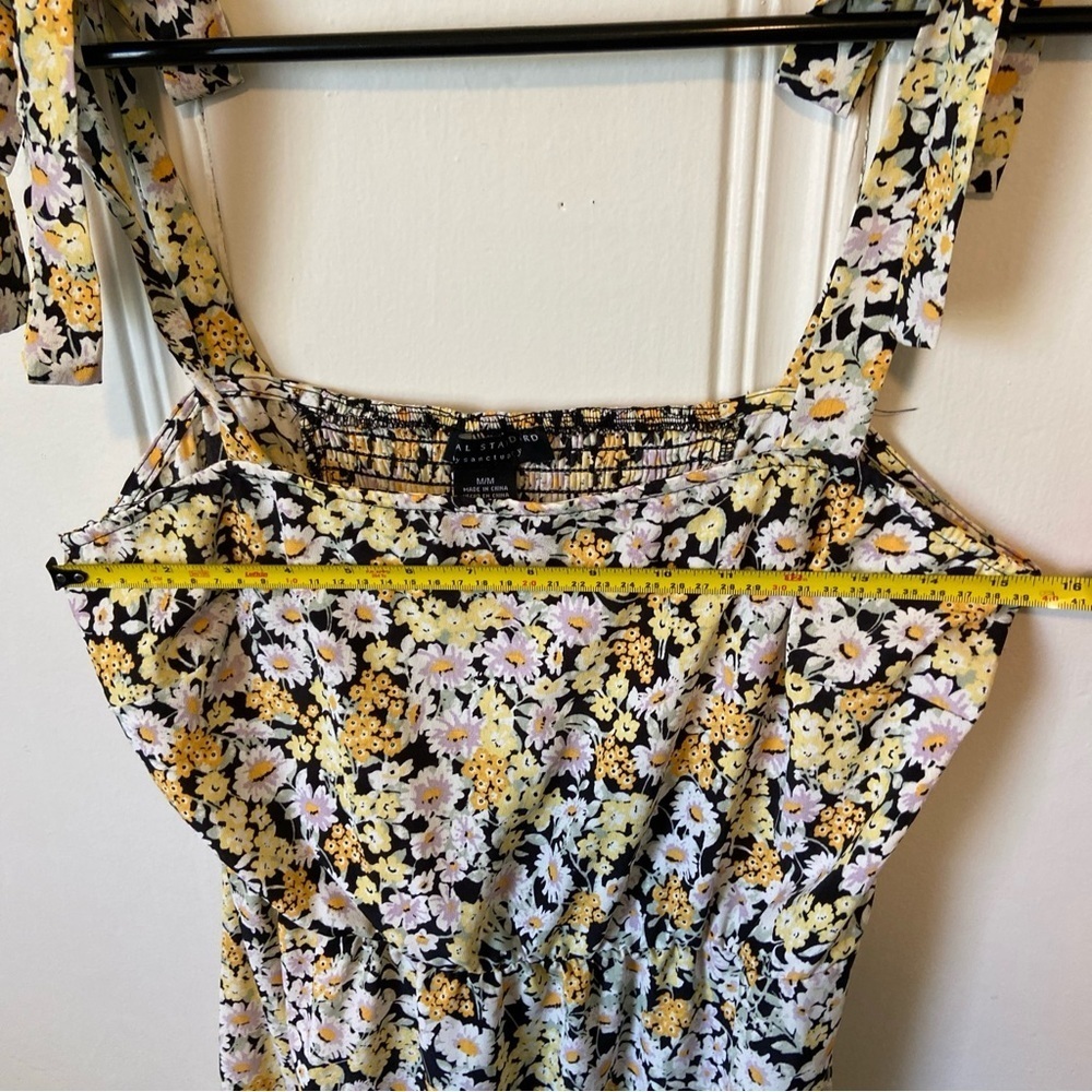 Social Standard by Sanctuary Floral Midi Sun Dress Size M - Picture 3 of 8